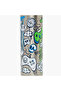 Camping Print Stainless Steel Water Bottle with Flip Spout and Handle - 750 ml - 8