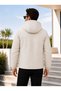 Men's Coat Winter Coat Hooded Fur Inside Jacket Daily Wear Casual Coat. - 5