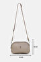 Women's Mink Crossbody Bag Soft Textured, Small Size Daily Shoulder Bag - 6