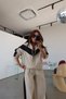 Parachute Fabric Stripe Tracksuit Set - 2