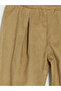 Beige Baby Boy Corduroy Pants - 4