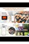 Bluetooth and WiFi Meat Thermometer IBBQ-4BW, Smart Wireless Grill Thermometer, 4 Color Probes | Mobile Notification, High/Low Timer, Rechargeable Digital Bluetooth Thermometer for Smoker Oven Kitche - 5