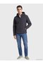Anthracite Regular Fit Hooded Men's Jacket - 2