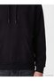 Black Men's Thick Hoodie - 3