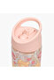 Printed Water Bottle with Straw and Handle - 4