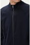 Lacivert Fermuarlı Sweatshirt - 6