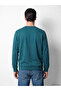 Petrol Crew Neck Men's Thick Sweatshirt - 4