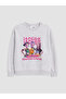 Gray Kpop Demon+Hunters Printed Girls' Sweatshirt - 2