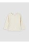 Brown Crew Neck Baby Girl Dress Set - 3