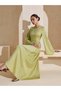 Rochie maxi, verde - M - 4