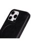 Bloomcase Aeris Obsidian Black iPhone 16 Pro Magsafe Genuine Leather Case - 7