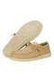 Solid Round Toe Lace-Up Men's Slip-On Shoes - 4