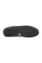 L6027 Men's Black Genuine Antique Leather Zig-Zag Stitched Dotted Rubber Sole Sneaker - 4