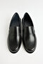 Loafer 2602 - Classic Leather Look Black Women's Loafer - 2