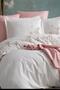 Double Person Exclusive Series Embroidered 100% Cotton Satin Duvet Cover Set