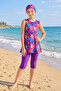 Girl's Zero Sleeve Swimsuit