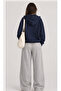 Women's Comfortable 3-Piece Set Zippered Cardigan - Crop Top - Sweatpants Set - 3