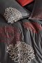 Double Person Exclusive Series Embroidered 100% Cotton Satin Duvet Cover Set - 2