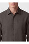 Southblue Plum Men's Linen Shirt - 3