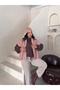 Women's Hand-Knitted Look Beanie & Shoulder Shawl Scarf Set - 9