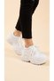 Lace-Up High Sole Skin Casual Women's Mesh Sneaker Sports Shoes