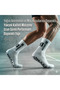 Non-Slip Football Basketball Tennis Men's Sports Socks, White, Non-Slip Sock Soles, Seamless and Perfumed - 5