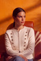 Gold Buttoned Knitwear Napoleon Jacket - 4