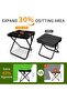 Foldable Stool,Tiny Foldable Stool which can Turned Into a Satchel(Black) - 2