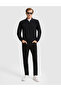 Black Slim Fit Basic Sweatshirt 50334013-Vr046 - 5