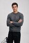 Men's Seasonal Regular Fit Smoked Collar Basic Sweater - 5