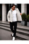 Water and Windproof Men's Hooded Winter Coat Quilted Coat - 3