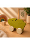 Wooden Honey Toy Hippo Natural Handmade Toy - 3