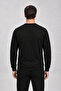 Men's Seasonal Regular Fit Black Collar Basic Sweater - 6