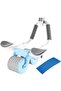 with timer Ab Abdominal Exercise Roller Elbow Support, abs roller wheel core exercise equipment Whee
