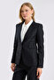 Lace Covered Technical Fabric Blazer - 3