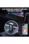 محول كاربلاي لاسلكي 2 في 1 مع منفذ USB/Type-C - لنظام iOS 10+/Android 11+، قابس عالمي لـ - 2
