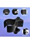 Microphone Clip Holder, Large Mic Mount for Stand, Fits 1.26-2.3 in Diameter, Includes 5/8" to 3/8" - 2