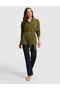 Khaki Oversize Long Sleeve Shirt 50314120-Vr027 - 4