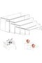 Acrylic Shelf for Perfume Organizer, 5 Tier Rectangular Shelves, Cologne Organizer Tiered R