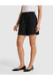 Black Comfort Fit Bermuda Shorts 50321218-Vr046 - 4