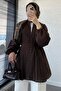 Women's Ribbed Linen Hijab Shirt - 3