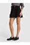 Black A-Line Woven Skirt 50331541-Vr046 - 4
