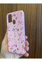 Samsung Galaxy M31/M21/M30S Ivy Flower Printed Velvet Inside Silicone Phone Case (Pink Case) - 5