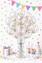 5 Pieces Transparent Macaron Confetti Balloon Set - Party - Birthday Decoration - Transparent Sequin Balloon-Bride - 2
