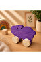 Wooden Honey Toy Hippo Natural Handmade Toy - 3