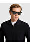 Black Slim Fit Basic Sweatshirt 50334013-Vr046 - 3