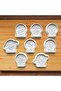 Planets Set of 8 Cookie and Sugar Dough Molds