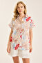 Large Floral Patterned Shirt