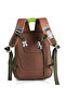 Rlx-1704 Kindergarten Bag School Bag Backpack Brown - 5