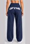 Regular Women's Black Wide Leg Oversize Sweatpants